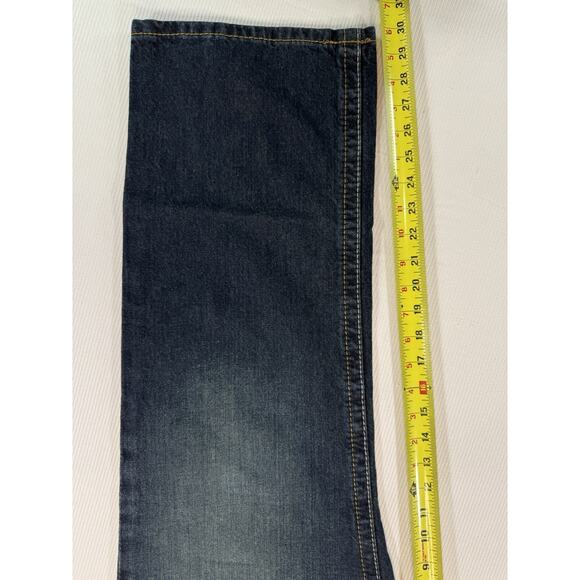 Ariat Jeans Mens 36x30 Blue M2 Traditional Relaxed Boot Cut Denim Rodeo Work - Picture 7 of 11